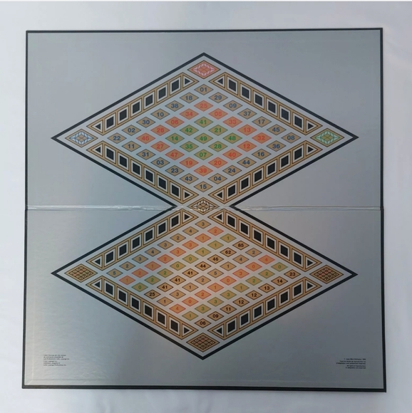 RARE 1989 Beauty Board Lotto Losange Help You Pick Your Lotto Numbers - Picture 3 of 10